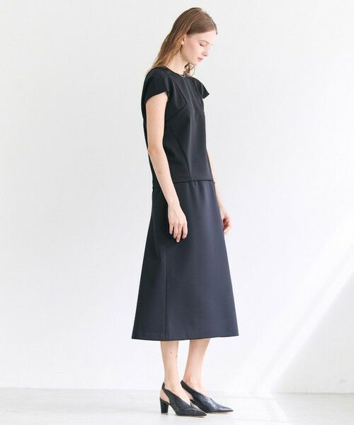 BEIGE, / ベイジ, ミニ・ひざ丈スカート | ALTHEA / ジャージーストレッチ スカート | 詳細6