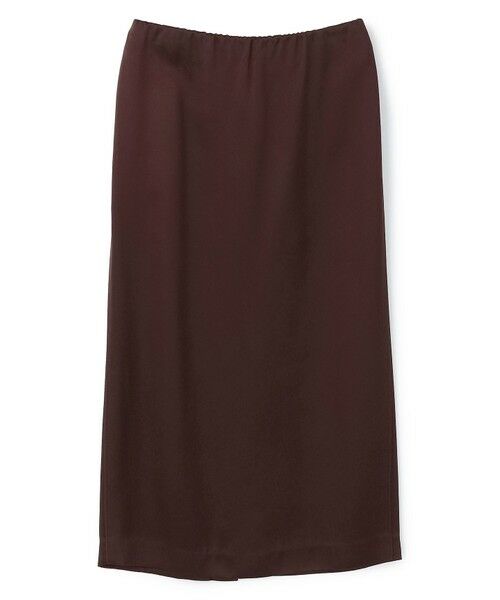 BEIGE, / ベイジ, ミニ・ひざ丈スカート | CASSITER / リネンブレンド サテンスカート | 詳細10