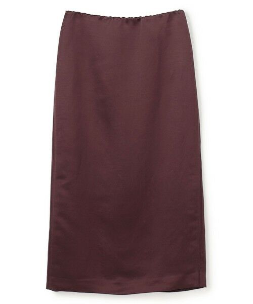 BEIGE, / ベイジ, ミニ・ひざ丈スカート | CASSITER / リネンブレンド サテンスカート | 詳細11