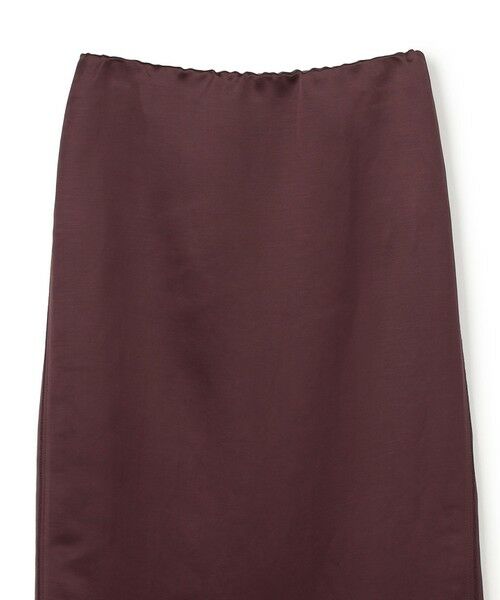 BEIGE, / ベイジ, ミニ・ひざ丈スカート | CASSITER / リネンブレンド サテンスカート | 詳細13