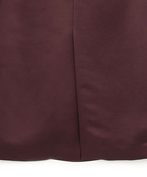 BEIGE, / ベイジ, ミニ・ひざ丈スカート | CASSITER / リネンブレンド サテンスカート | 詳細17