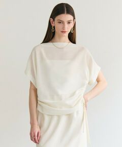 BEIGE, / ベイジ, シャツ・ブラウス | LIATRIS / ドロスト ドルマンブラウス