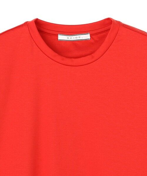 BEIGE, / ベイジ, カットソー | BORNA / コットンスムースTシャツ | 詳細12