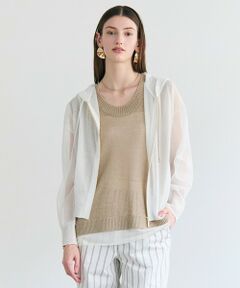 BEIGE, / ベイジ, ニット・セーター | SIDERITE / シアージップフーディーニット
