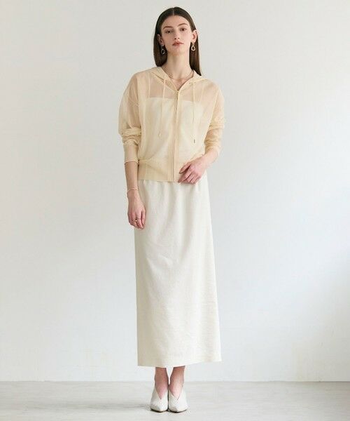 BEIGE, / ベイジ, ニット・セーター | SIDERITE / シアージップフーディーニット | 詳細4