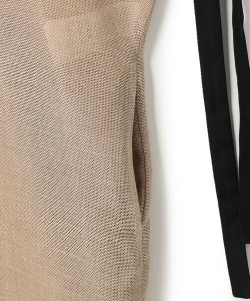 BEIGE, / ベイジ, ロング・マキシ丈ワンピース | LIATRIS / ドロスト Iラインドレス | 詳細8