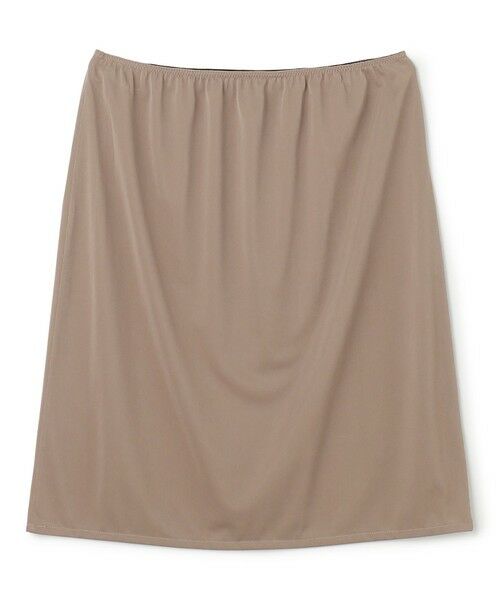 BEIGE, / ベイジ, ロング・マキシ丈ワンピース | AGATE / Uネック メランジニットドレス | 詳細12