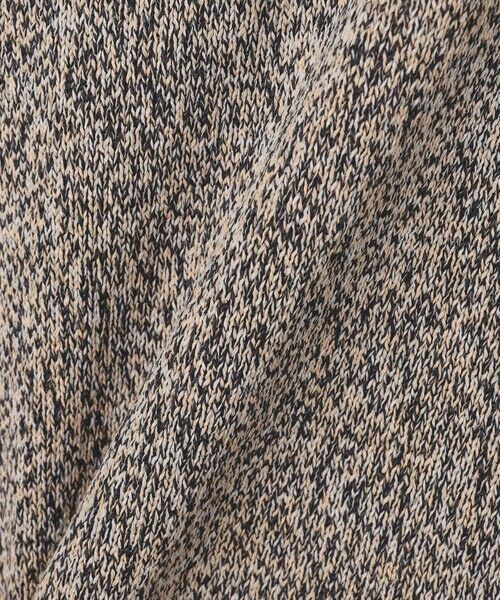 BEIGE, / ベイジ, ロング・マキシ丈ワンピース | AGATE / Uネック メランジニットドレス | 詳細13