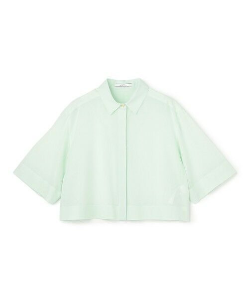 BEIGE, / ベイジ, シャツ・ブラウス | BAC / コットンシアー ショートレングスシャツ | 詳細11