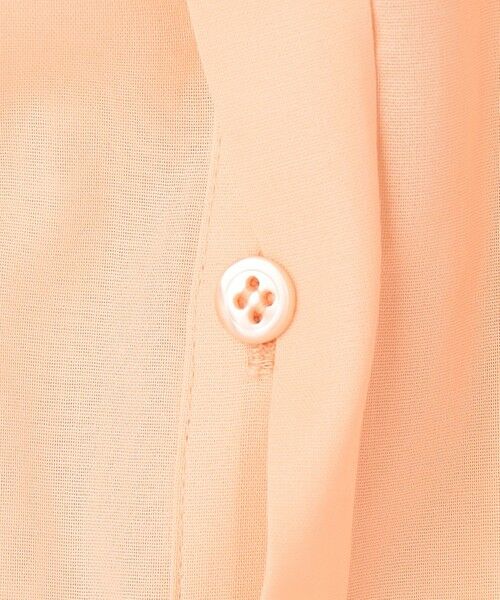BEIGE, / ベイジ, シャツ・ブラウス | BAC / コットンシアー ギャザーブラウス | 詳細11