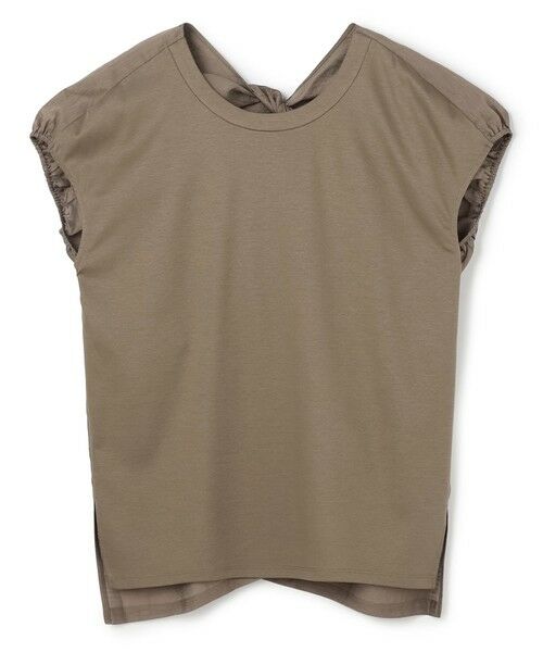 BEIGE, / ベイジ, カットソー | ZEOLITE / バックツイスト コンビトップス | 詳細6