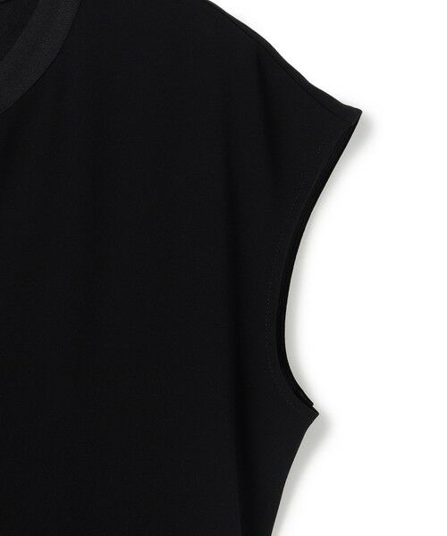 BEIGE, / ベイジ, ロング・マキシ丈ワンピース | 【セットアップ対応】CINDY / 配色ネック フレンチドレス | 詳細6
