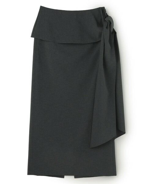 BEIGE, / ベイジ, ミニ・ひざ丈スカート | 【イージーケア・セットアップ対応】BATEAU / サイドディテール Iラインスカート | 詳細13