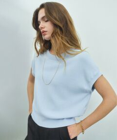 BEIGE, / ベイジ, ニット・セーター | 【ロングセラー】LAURA / ストレッチ ドロップショルダーニット