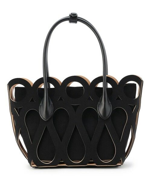 BEIGE, / ベイジ, ハンドバッグ | 【新色追加】MARY AL TERNA / MAZE ミニハンドバック（Black）