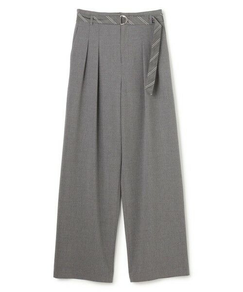 BEIGE, / ベイジ, その他パンツ | ZEPHYR / ベルト付き 2タックワイドパンツ | 詳細12