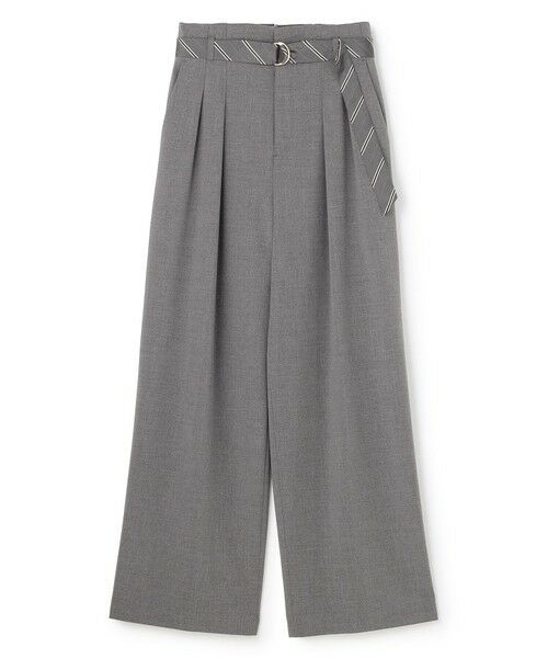 BEIGE, / ベイジ, その他パンツ | ZEPHYR / ベルト付き 2タックワイドパンツ | 詳細12