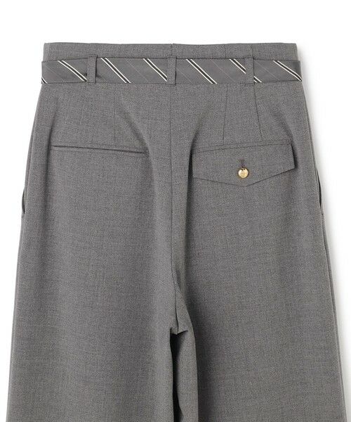 BEIGE, / ベイジ, その他パンツ | ZEPHYR / ベルト付き 2タックワイドパンツ | 詳細15