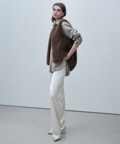 BEIGE, / ベイジ, ベスト | BROOK / ロングヘアファージレ