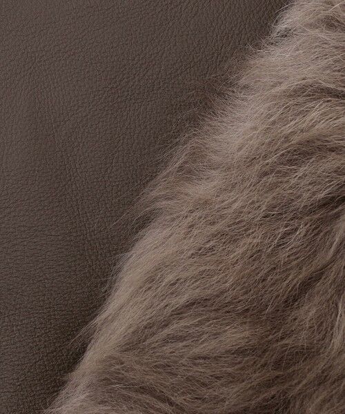 BEIGE, / ベイジ, マフラー・ショール・スヌード・ストール | ANGELL / ムートンファーストール | 詳細9