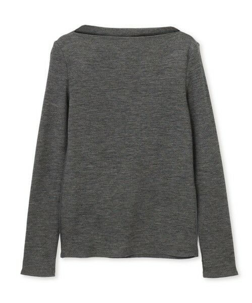BEIGE, / ベイジ, カットソー | FORD / ボートネックウールトップス | 詳細1