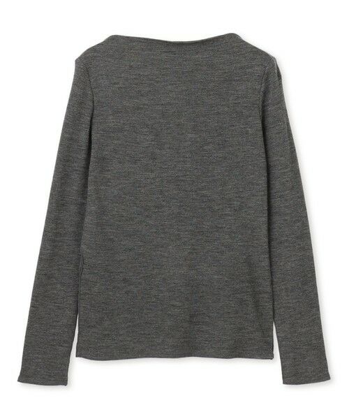 BEIGE, / ベイジ, カットソー | FORD / ボートネックウールトップス | 詳細2