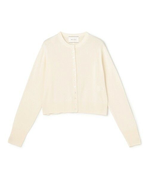 BEIGE, / ベイジ, ニット・セーター | MASON / シルククルーネックカーディガン | 詳細4