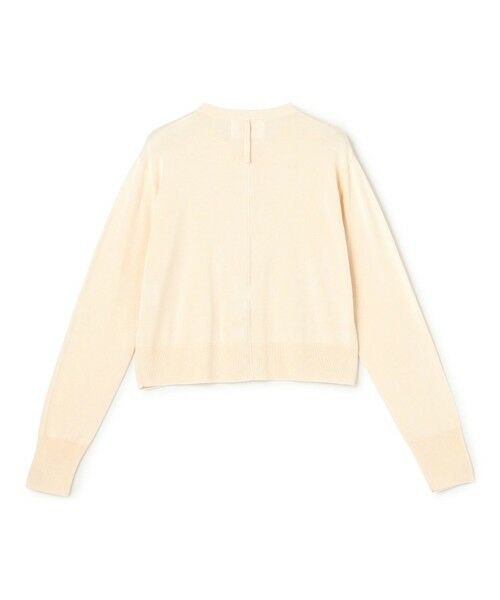 BEIGE, / ベイジ, ニット・セーター | MASON / シルククルーネックカーディガン | 詳細8