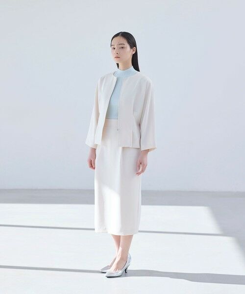 BIANCA / ビアンカ その他アウター | 【オケージョン/デイリー】軽やかストレッチブルゾン | 詳細1