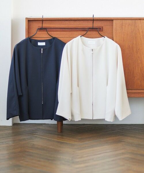 BIANCA / ビアンカ その他アウター | 【オケージョン/デイリー】軽やかストレッチブルゾン | 詳細22