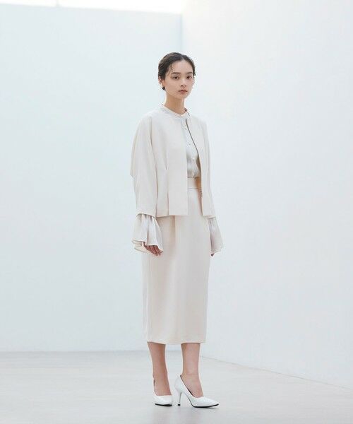 BIANCA / ビアンカ その他アウター | 【オケージョン/デイリー】軽やかストレッチブルゾン | 詳細5