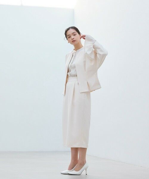 BIANCA / ビアンカ その他アウター | 【オケージョン/デイリー】軽やかストレッチブルゾン | 詳細6