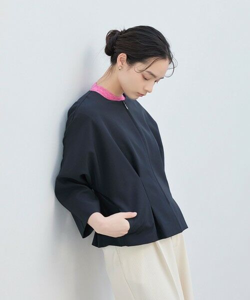 BIANCA / ビアンカ その他アウター | 【オケージョン/デイリー】軽やかストレッチブルゾン | 詳細7