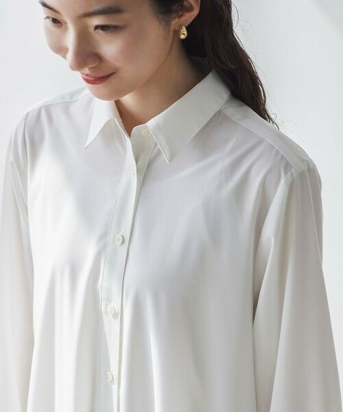 BIANCA / ビアンカ ロング・マキシ丈ワンピース | 【イージーケア】ボリュームシャツワンピース | 詳細18