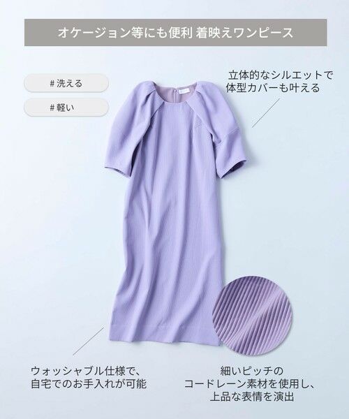 BIANCA / ビアンカ ロング・マキシ丈ワンピース | 【オケージョン/デイリー】ふんわりシルエットワンピース | 詳細9