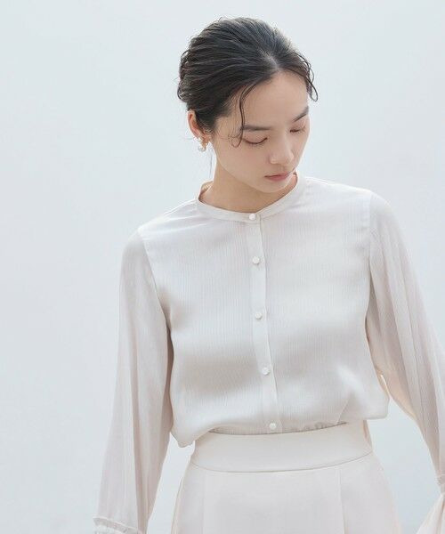 BIANCA / ビアンカ シャツ・ブラウス | 【マルチシーン】洗えるエレガンスブラウス | 詳細10