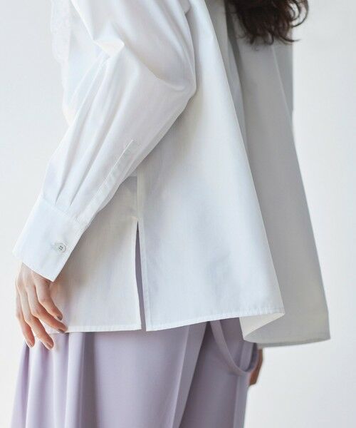 BIANCA / ビアンカ シャツ・ブラウス | 【マルチスタイル】襟付き3WAY刺しゅうブラウス | 詳細17