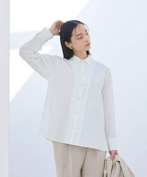 BIANCA / ビアンカ シャツ・ブラウス | 【マルチスタイル】襟付き3WAY刺しゅうブラウス | 詳細3