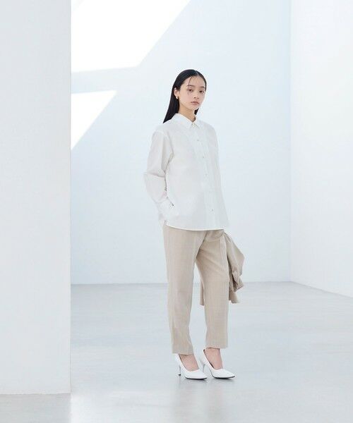 BIANCA / ビアンカ シャツ・ブラウス | 【マルチスタイル】襟付き3WAY刺しゅうブラウス | 詳細5