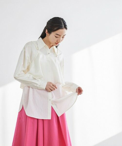 BIANCA / ビアンカ シャツ・ブラウス | 【マルチスタイル】4WAYキャミコンビブラウス | 詳細12
