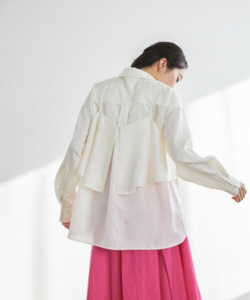 BIANCA / ビアンカ シャツ・ブラウス | 【マルチスタイル】4WAYキャミコンビブラウス | 詳細14