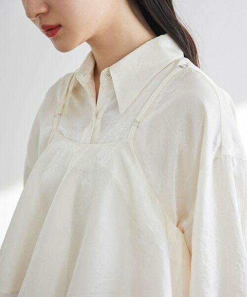 BIANCA / ビアンカ シャツ・ブラウス | 【マルチスタイル】4WAYキャミコンビブラウス | 詳細15