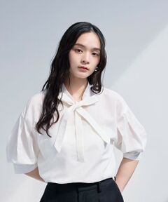 BIANCA / ビアンカ シャツ・ブラウス | 【マルチシーン】軽やかボウタイブラウス