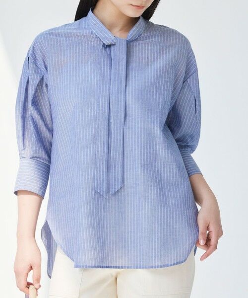 BIANCA / ビアンカ シャツ・ブラウス | 【マルチシーン】軽やかボウタイブラウス | 詳細13