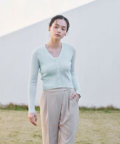 BIANCA / ビアンカ ニット・セーター | 【マルチシーン】リラクシーリブニットカーディガン