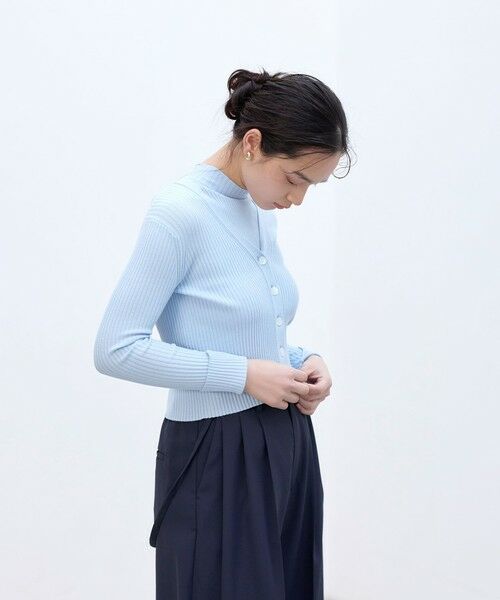 BIANCA / ビアンカ ニット・セーター | 【マルチシーン】リラクシーリブニットカーディガン | 詳細7