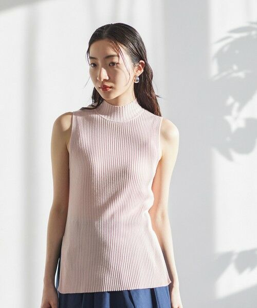 BIANCA/ビアンカ 【マルチシーン】リラクシーリブニット ピンク3 M(38) BIANCA/ビアンカ 【マルチシーン】リラクシーリブニット ピンク3 M(38)