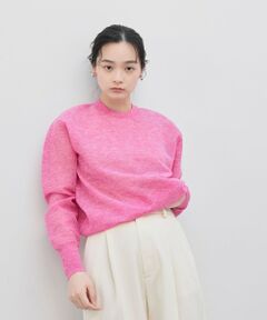 BIANCA / ビアンカ ニット・セーター | 【デイリーユース】スウェットライクシルエットシアーニット