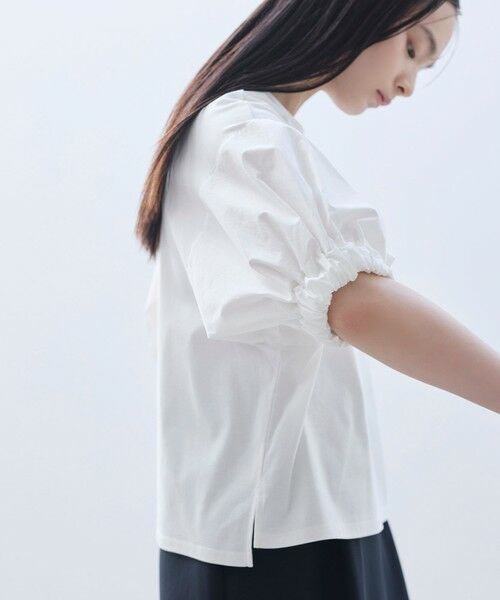 BIANCA / ビアンカ カットソー | 【デイリーユース】リラクシーコンビカットソー | 詳細10