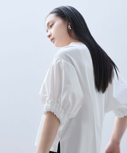 BIANCA / ビアンカ カットソー | 【デイリーユース】リラクシーコンビカットソー | 詳細12